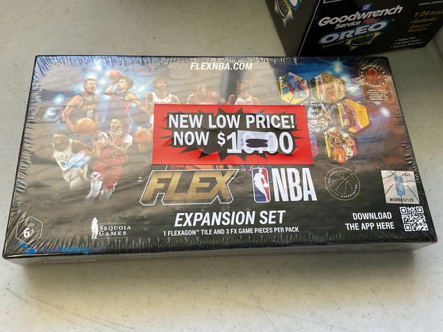 Lot 49-3503990 - FACTORY SEALED SEQUOIA GAMES FLEXAGON TILE SERIES 2 NBA BASKETBALL