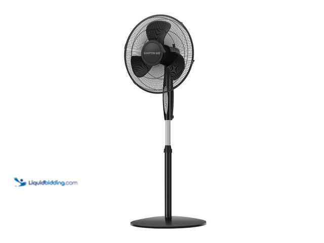 Lot 49-3527305 - Hampton Bay
16 in. 3 Speed Digital Oscillating Standing Fan with Adjustable Height Used