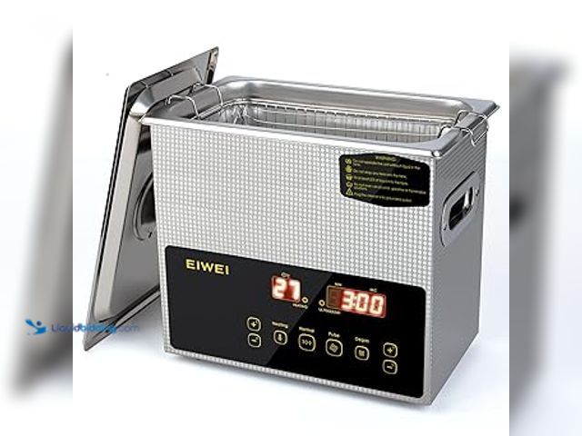 Lot 49-5479089 - EIWEI 3L Ultrasonic Cleaner Dual-Frequency Professional Digital Stainless Steel Cleaning Machine. Mo...