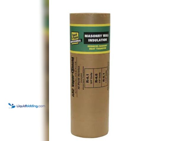 Lot 49-2020884 - Touch 'n Foam 16 in. x 113 ft. AA2 Masonry Wall Insulation, Model # 4007516001. MSRP: $63.99.  Sligh...