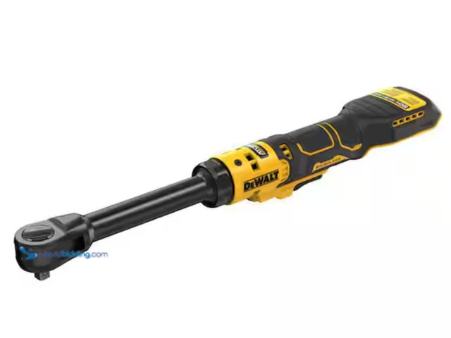Lot 49-2000353 - DEWALT ATOMIC 20V MAX 3/8 in. Extended Reach Cordless Ratchet (Tool Only), Model # DCF513EB, Used, N...