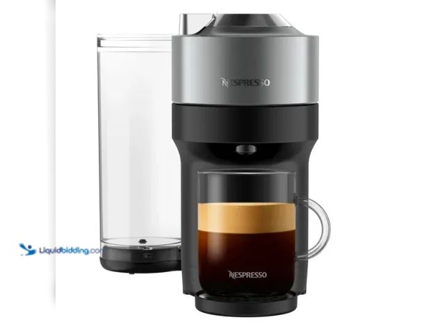 Lot 49-5407000 - Nespresso Cafetera Vertuo Pop, Color Titan. Slightly Used