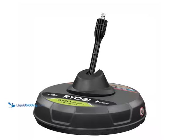 Lot 49-1566796 - RYOBI 12 in. 2,300 PSI Electric Pressure Washers Surface Cleaner, Model # RY31012, slightly used, sc...