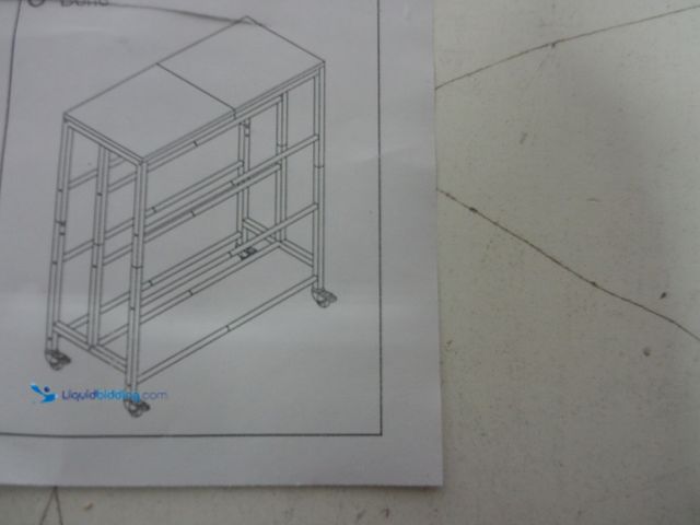 Lot 49-3432648 - Brown/Black (29.5") x (11.4") x (24.8") Shoe Rack For Closet, Used.   Ref#CRS0209