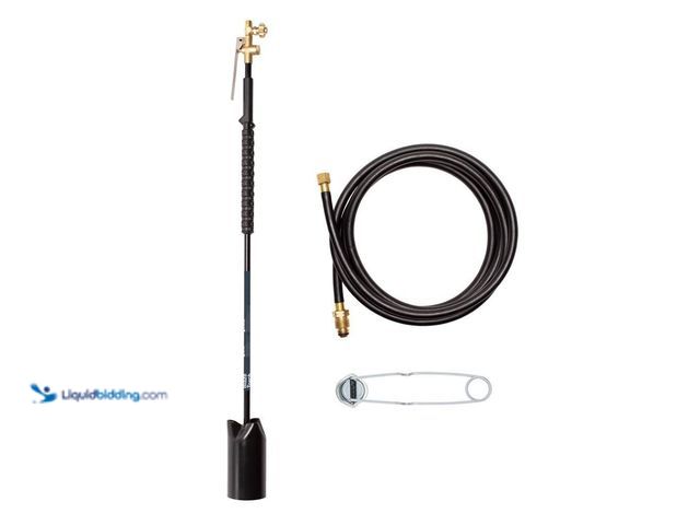 Lot 49-5410490 - Bernzomatic Firestarter Blaze Torch Compatible with 20 lb. Propane Tank with Adjustable Wide Brush F...