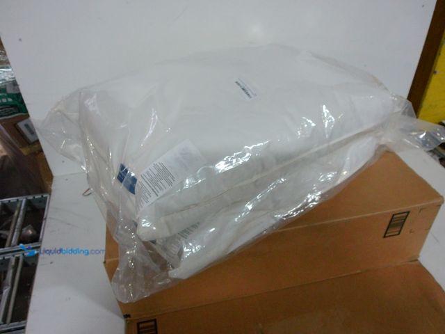 Lot 49-3472721 - Set of 2 White 20in x 26in Soft Firm Bed Pillows, Unused, One Has Small Tear  Ref#CRS1126
