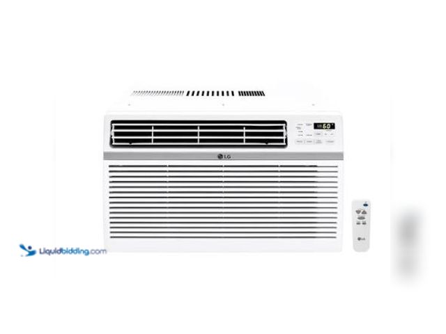 Lot 49-5551577 - LG Window Air Conditioner, Unused with scuffs, works, panel loose