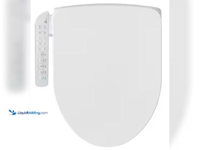 Lot 49-5478529 - BIO BIDET
HD-7000 Electric Bidet Seat for Elongated Toilets in White with Fusion Heating Technology...