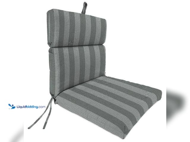 Lot 49-5414414 - Jordan 44 in. L x 22 in. W x 4 in. T Outdoor Chair Cushion in Conway Smoke, Unused.