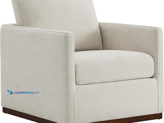 Lot 49-1556772 - CHITA Swivel Accent Chair, FSC Certified Mid Century Modern Arm Chair for Living Room and Bedroom, F...