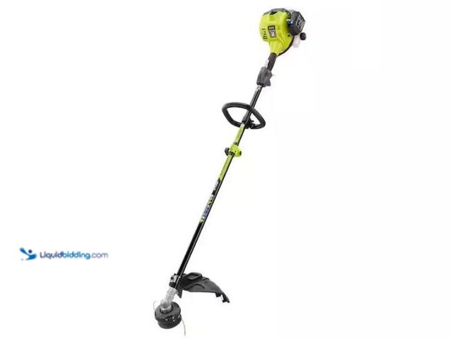 Lot 49-3473102 - RYOBI 25 cc 2-Stroke Attachment Capable Full Crank Straight Gas Shaft String Trimmer, Model # RY253S...