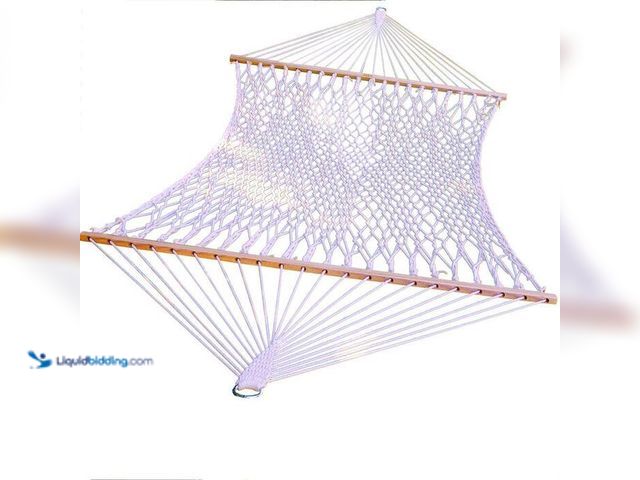 Lot 49-5414098 - Cotton Rope Hammock, unused.