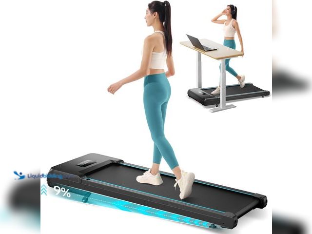 Lot 49-5476578 - Walking Pad with Auto Incline, Under Desk Folding Treadmill with Remote Control. Model #B0D1C2T7HF. ...