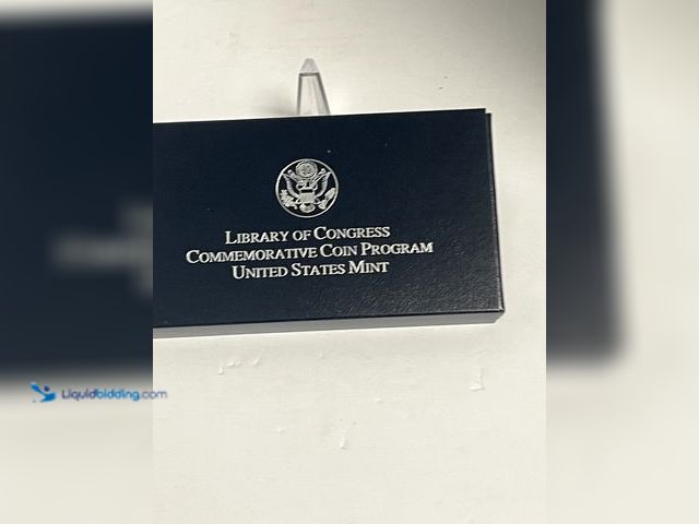 Lot 49-910566 - Official 2000 Library of Congress Proof Silver Dollar issued by the United States Mint to commemorat...