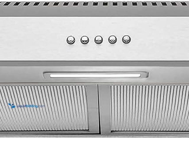 Lot 49-5547974 - AKDY 24 in. 58 CFM Convertible Under Cabinet Range Hood in Brushed Stainless Steel with 2 Carbon Fil...