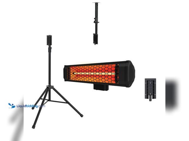 Lot 49-5482152 - HEAT STORM
Tradesman 1500-Watt Electric Indoor/Outdoor Quartz Infrared Portable Space Heater w/Trip...