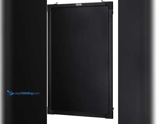 Lot 49-5408599 - VEVOR LED Message Writing Board, 16"x12" Illuminated Erasable Lighted Chalkboard. Used
