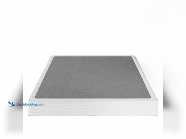 Lot 49-5447755 - HOMZENE 9 in. Full Size Box Spring with Metal Structure, Mattress Foundation with Fabric Cover, Easy...