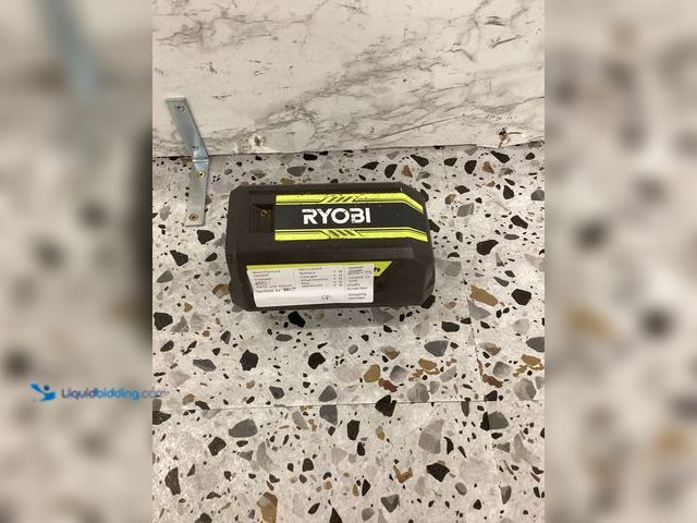 Lot 49-5450068 - RYOBI 40V Lithium-Ion 6.0 Ah High Capacity Battery. Model # OP4060A1. Used