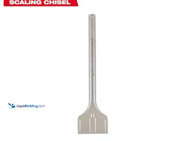Lot 49-1625271 - Milwaukee 3 in. x 12 in. SLEDGE SDS-MAX Scaling Chisel, Model # 48-62-4087, Unused, Shipping damage....