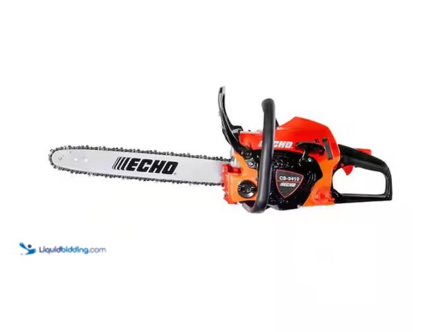 Lot 49-1622667 - ECHO 14 in. 34.4 cc Gas 2-Stroke Rear Handle Chainsaw with Automatic Chain Oiler, Model # CS-3410-14...