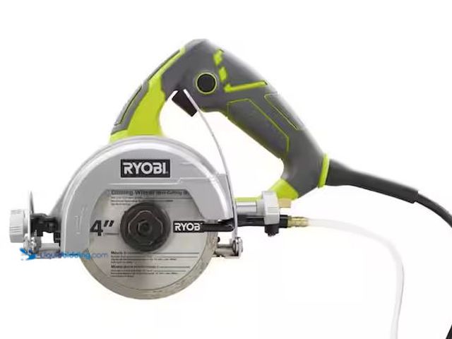 Lot 49-5450905 - RYOBI
12 -Amps 4 in. Blade Corded Wet Tile Saw 
Internet # 205654302
Model # TC401
Store SKU # 1...