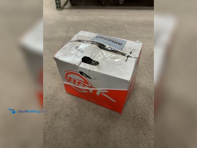 Lot 49-5486465 - QST Motorcycle Helmet with Visor XL 61-62 FMVSS No. 218 (Black) Item is used, unable to test