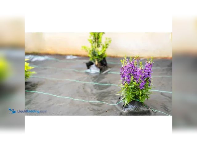 Lot 49-2022595 - Vigoro 6 ft. x 100 ft. Woven Polypropylene Ground Cover Landscape Fabric, Model # NWVGC6100, MSRP $5...