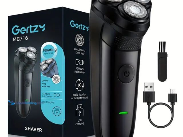 Lot 49-1975728 - New Electric Shaver GERTZY Men'S Electric Razor