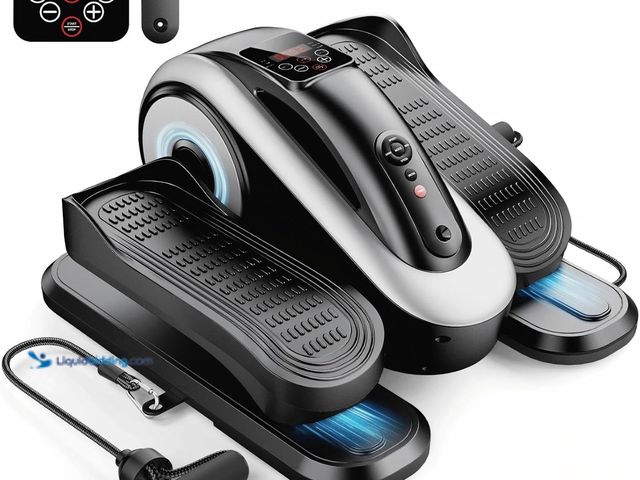 Lot 49-3531551 - Under Desk Elliptical Machine,Electric Leg Exerciser for Seniors,12 Adjustable Speeds&12 Modes with ...