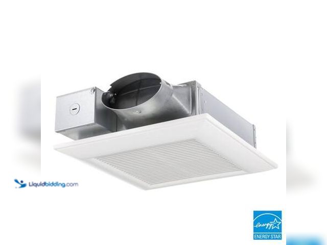 Lot 49-5553172 - Panasonic WhisperValue DC Pick-A-Flow 50, 80 or 100 CFM Ceiling or Wall Low Profile Housing Depth En...