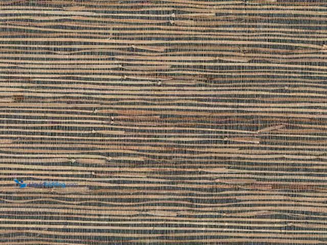 Lot 49-2003576 - Approx. (72) sq. ft. of Kenneth James Masami Grey Grasscloth Peelable Wallpaper, Model # 53-65619, U...