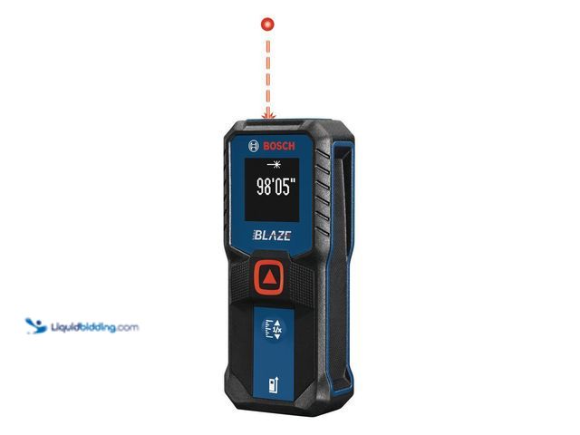 Lot 49-5543609 - Bosch
BLAZE 100 ft. Laser Measure. Model # GLM100-23. Used. Powers on.