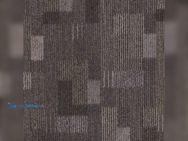 Lot 49-5553378 - QTY 24 - Mohawk Basics - Ocean Deep - Gray Commercial/Residential 24 x 24 in. Glue-Down Carpet Tile ...