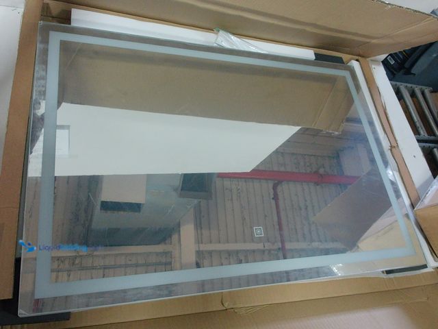 Lot 49-3433544 - Vanity Mirror with LED Light, 21 5/8" x 31 1/2", Model # 3308-W, Slightly used, Works, Powers on, Mi...