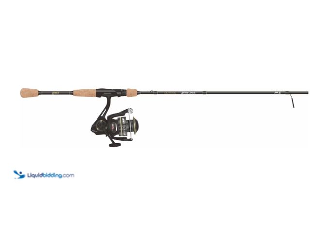 Lot 49-2024704 - Lew's Classic SP Adult 1-Piece Spinning Fishing Rod & Reel Combo, 8 Bearing System, Model# 160716727...