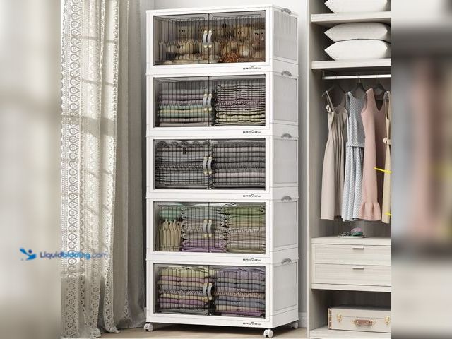 Lot 49-10025 - BROVIEW 150Gal Large Storage Bins with Lid, 600Qt Plastic Stackable Closet Organizer and Storage, Co...
