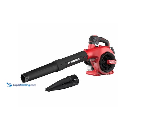 Lot 49-1566667 - CRAFTSMAN B2200 25-cc 2-cycle 430-CFM 200-MPH Gas Handheld Leaf Blower, Model #CMXGAAMRBL25, used, u...