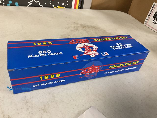 Lot 49-1505470 - COLLECTIBLE 1989 SCORE BASEBALL COMPLETE 660 CARD SET INCLUDING NOLAN RYAN AND MORE #COINS0122