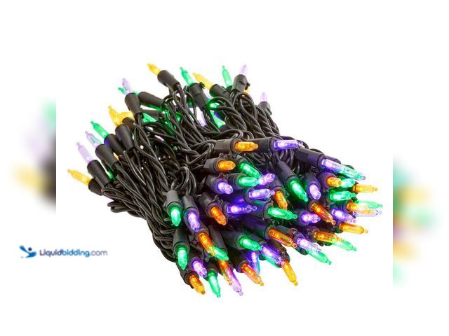 Lot 49-5435983 - Home Accents Holiday
100 Multi-Colored Mini LED Lights (4packs) Unused