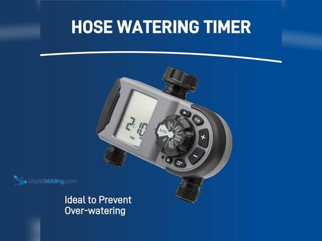 Lot 49-5554237 - Orbit 2-Outlet Programmable Hose Watering Timer Sprinkler Timer Model # 56544 Unused