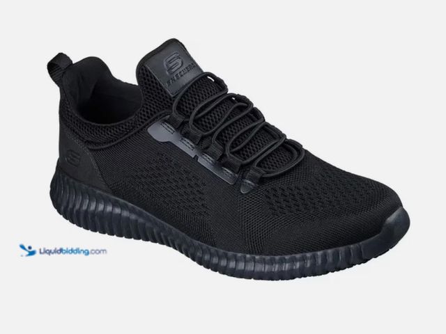 Lot 49-5574263 - Skechers Men's Work Sneaker Size 10.5 Black. Unused