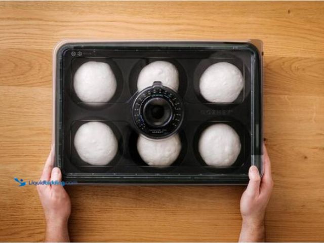 Lot 49-1574738 - GOZNEY Dough Tray, Airtight gasket seal ensures a secure fit, Temperature dial allows for precise co...