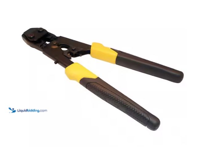 Lot 49-1570115 - Apollo 3/8 in., 1/2 in. and 3/4 in. PEX-B Quick-Cinch Clamp Tool, Model # 69PTKG1096, Slightly used....