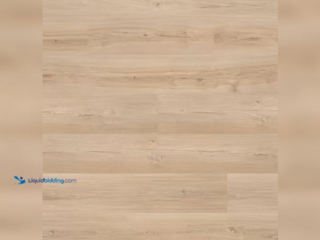 Lot 49-1536008 - Approx. 347.36 SQ FT Home Decorators Collection Lathem Pine 12 MIL x 7 in. W x 60 in. L Click Lock W...