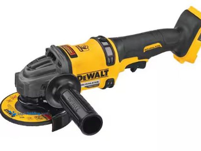 Lot 49-3473037 - DEWALT FLEXVOLT 60V MAX Cordless Brushless 4.5 in. to 6 in. Small Angle Grinder with Kickback Brake ...