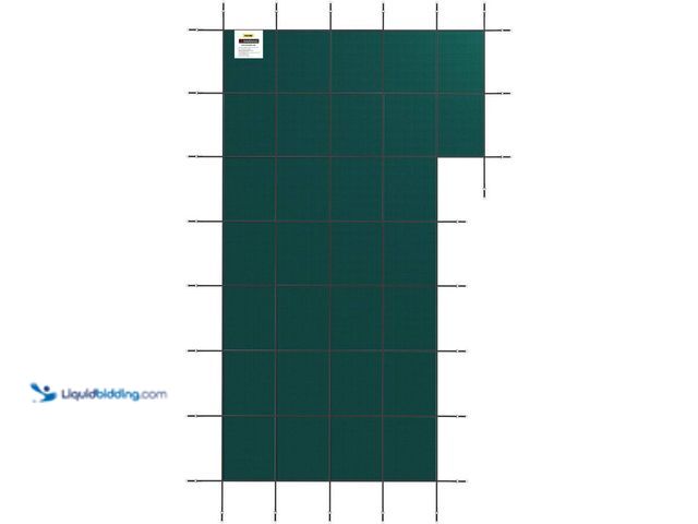 Lot 49-5413835 - VEVOR
Inground Pool Safety Cover 20 ft. x 38 ft. Rectangular Winter Pool Cover with Right Step Trip...