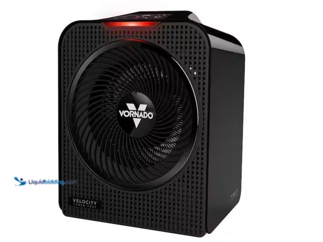 Lot 49-1575649 - Vornado Forced Air Velocity 5 Whole Room 1500-Watt 5118 BTU Electric Space Fan Electric Heater Furna...