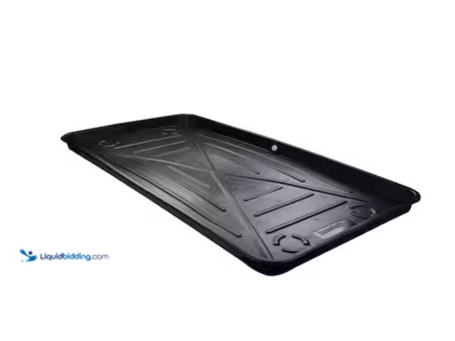 Lot 49-1623468 - Asurity 30 in. x 60 in. Plastic Drain Pan for HVAC Systems and Water Heaters, Model # 6-3060L, Unuse...