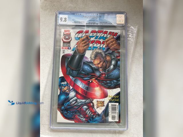 Lot 49-1830609 - COLLECTIBLE WOW GRADED COMIC! CAPTAIN AMERICA VOLUME 2 #4 MARVEL COMICS CGC GRADED 9.8 #COINS0219